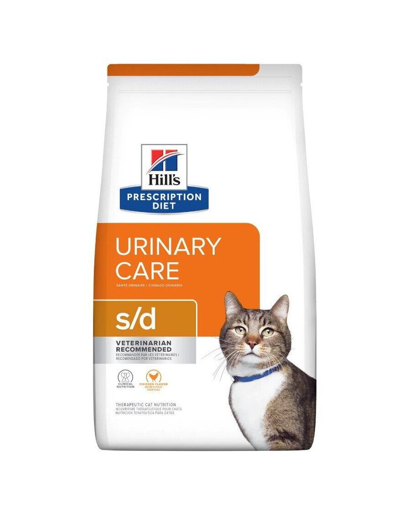 Hill's Prescription Diet Feline Urinary Care s/d kanaga, 3 kg цена и информация | Kuivtoit kassidele | kaup24.ee