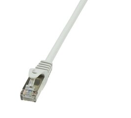 PATCH CORD FTP LOGILINK Cat5e, cupru-alumiinium, 10 m, gri, AWG26, ecranat "CP1092S" (timbru verde 0,18 lei) цена и информация | Кабели и провода | kaup24.ee