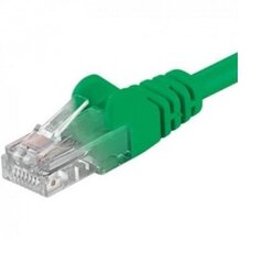 Patchcord UTP RJ45-RJ45 Cat.6, 2m, roheline, "UTP-6-2-GN" (tämbris 0,08 lei) цена и информация | Кабели и провода | kaup24.ee