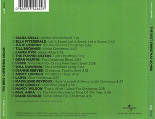 Various - The Best Christmas Songs, CD, Digital Audio Compact Disc цена и информация | Виниловые пластинки, CD, DVD | kaup24.ee