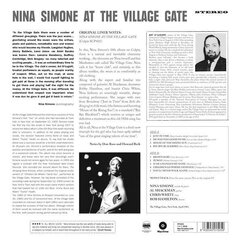 Nina Simone - At The Village Gate, LP, виниловая пластинка, 12" vinyl record цена и информация | Виниловые пластинки, CD, DVD | kaup24.ee