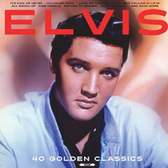 Elvis Presley - 40 Golden Classics, 2LP, виниловая пластинкаs, 12" vinyl record цена и информация | Виниловые пластинки, CD, DVD | kaup24.ee