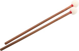 Xdrum TB35 Paukenschlägeli paar (bambuspulk, 35 mm vildipea, pikkus: 38,5 cm) hind ja info | Muusikariistade tarvikud | kaup24.ee