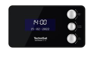 Technisat raadio DigitRadio 50 SE must цена и информация | Радиоприемники и будильники | kaup24.ee