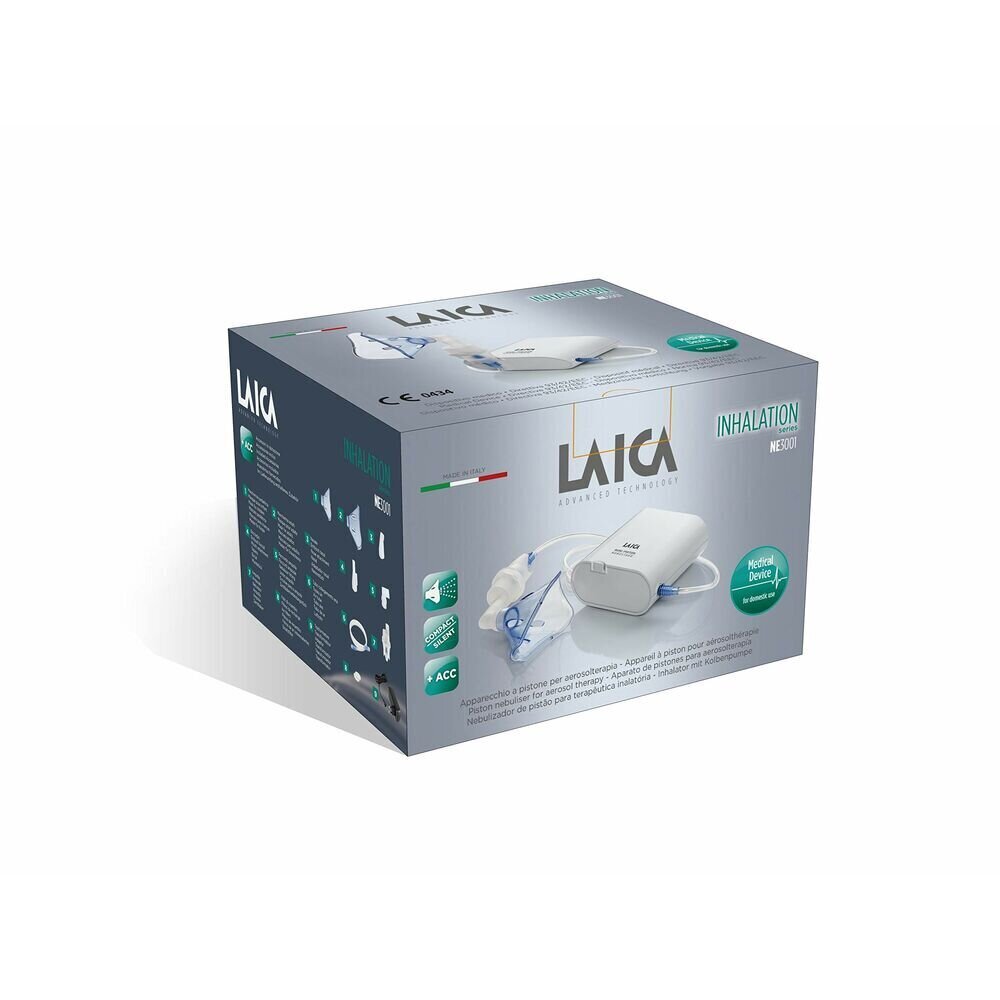 Udupihusti LAICA Ne3001 Valge (Renoveeritud B) hind ja info | Inhalaatorid | kaup24.ee