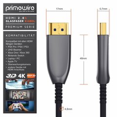 HDMI Kaabel CSL 313735 (Renoveeritud A+) hind ja info | Kaablid ja juhtmed | kaup24.ee