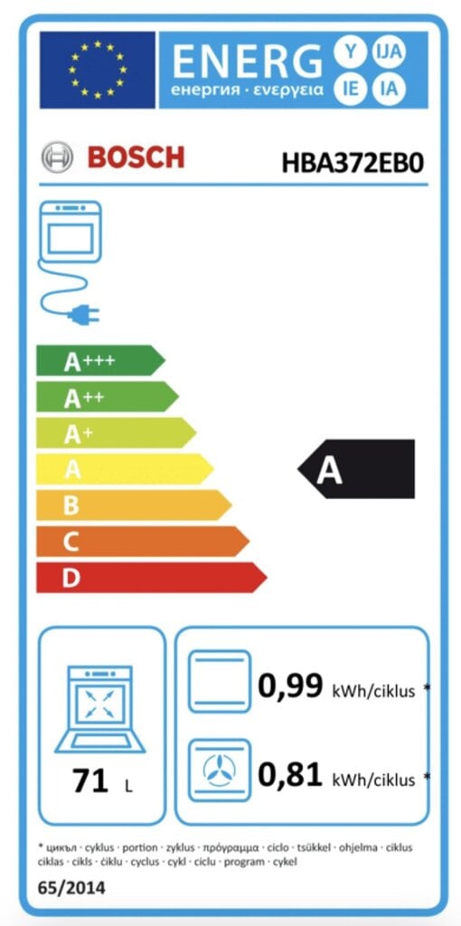 Bosch HBA372EB0 ƒe ƒuƒoƒo цена и информация | Ahjud | kaup24.ee