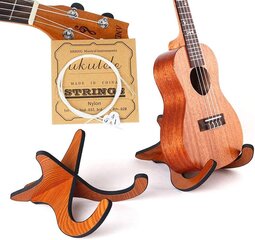 Ukulelenband, улучшенная версия дерева, съемный музыкальный инструмент, портативная стенд с гавайскими строками цена и информация | Принадлежности для музыкальных инструментов | kaup24.ee