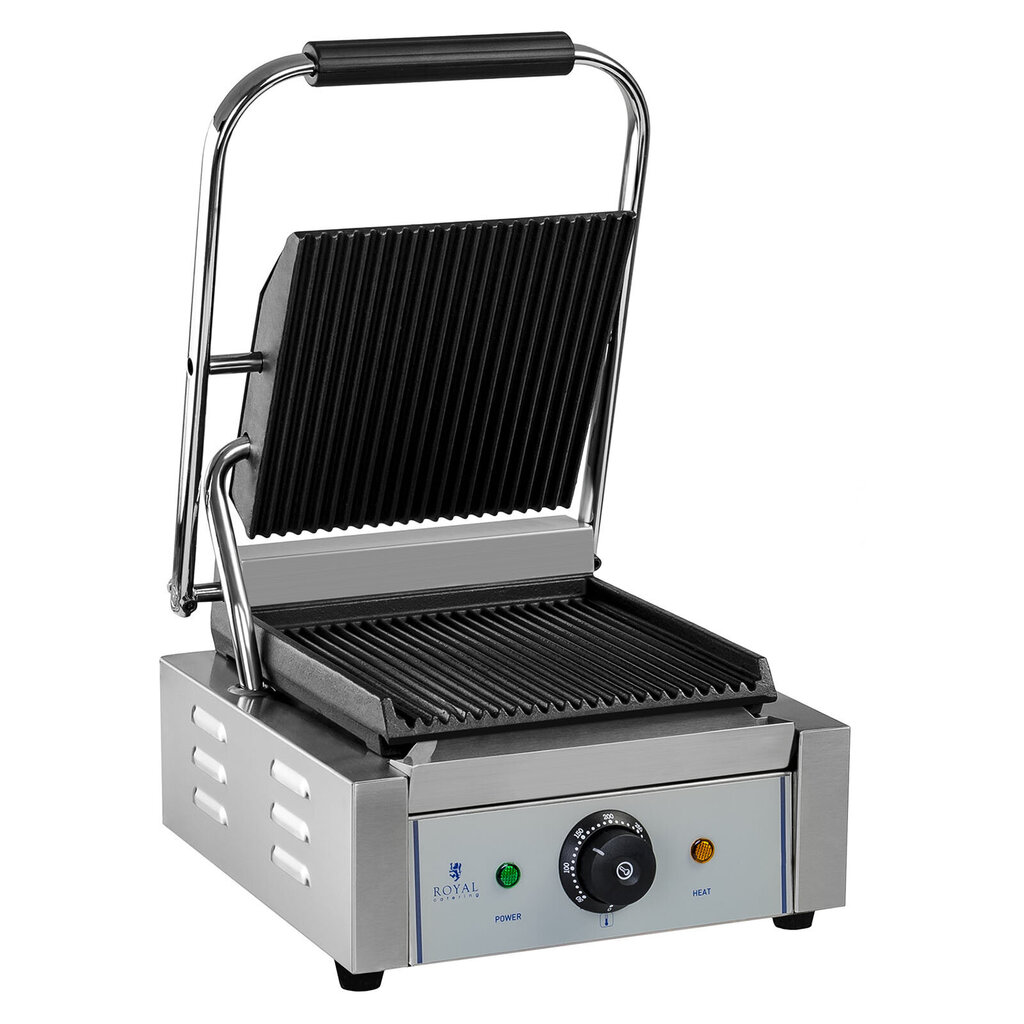 Royal Cateringi soonega kontaktgrill 10017371 цена и информация | Elektrigrillid | kaup24.ee