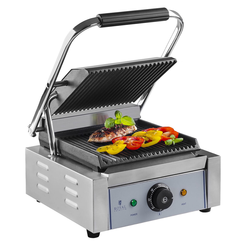 Royal Cateringi soonega kontaktgrill 10017371 цена и информация | Elektrigrillid | kaup24.ee