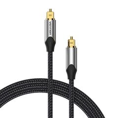 Optical Audio Cable Vention 5m (Black) цена и информация | Кабели и провода | kaup24.ee