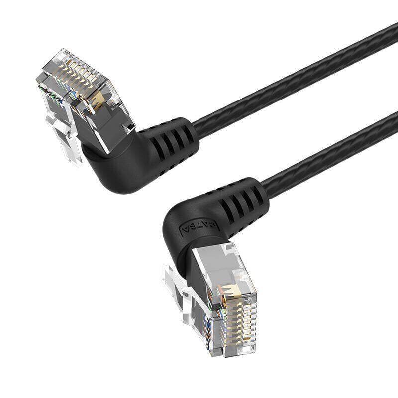 Network cable Vention , Ethernet RJ45, Cat.6, UTP, 2m (black) цена и информация | Kaablid ja juhtmed | kaup24.ee