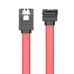 SATA 3.0 cable Vention KDDRD 0.5m (red) hind ja info | Kaablid ja juhtmed | kaup24.ee