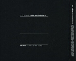 Joy Division - Unknown Pleasures, CD, Digital Audio Compact Disc цена и информация | Виниловые пластинки, CD, DVD | kaup24.ee