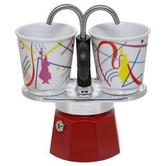 Bialetti espressokann MINI EXPRESS Set Kandinsky hind ja info | Kohvimasinad | kaup24.ee