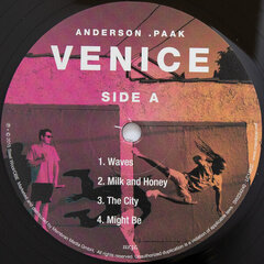 Anderson .Paak - Venice, 2LP, vinüülplaats, 12" vinyl record hind ja info | Vinüülplaadid, CD, DVD | kaup24.ee