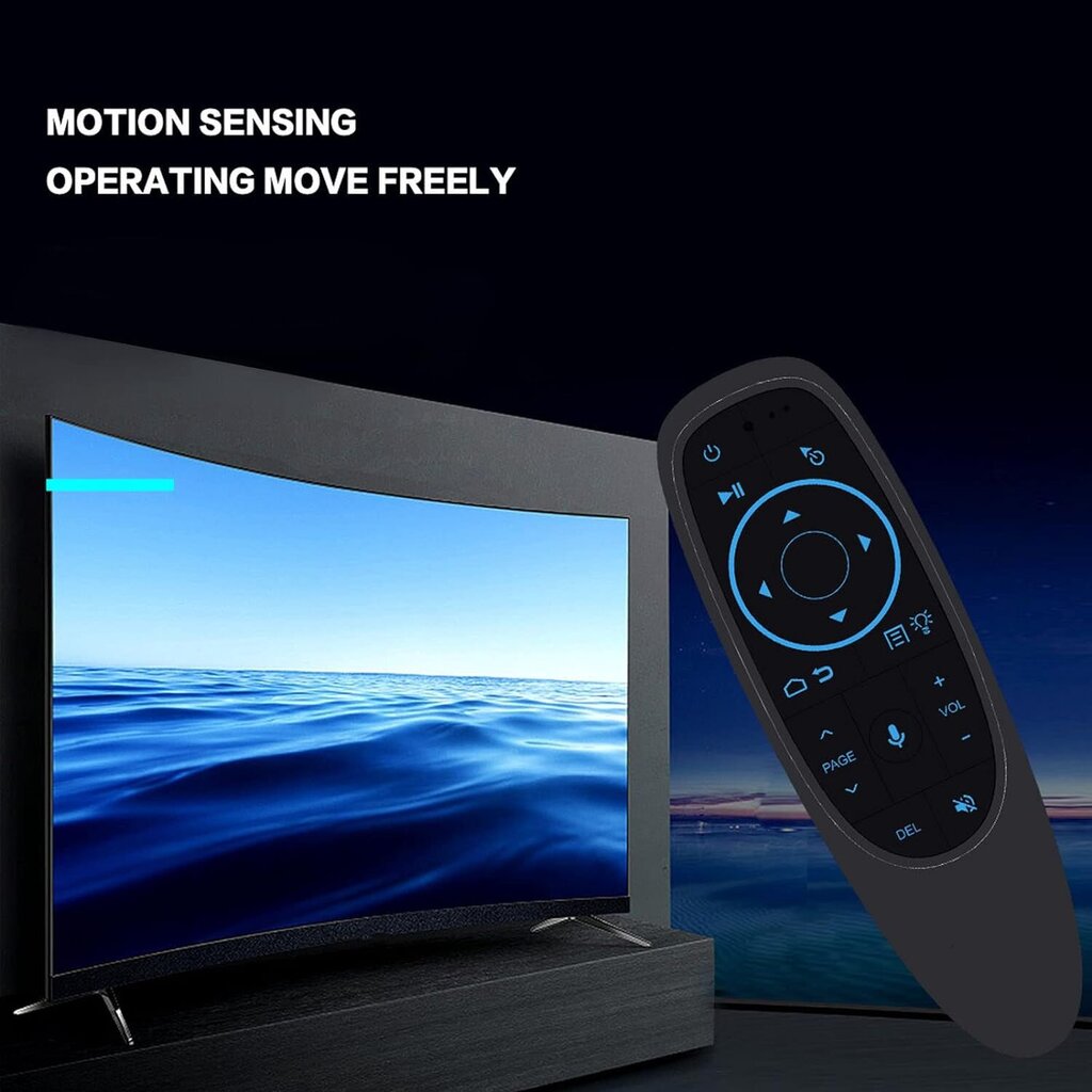 Fusion G10S PRO BT universaalne juhtmevaba | bluetooth pult hääljuhtimisega ja taustavalgustusega Smart TV | Android | PC jaoks цена и информация | Smart TV tarvikud | kaup24.ee