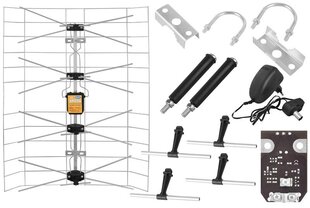 PS Mesh TV antenn + võimendi + toiteallikas hind ja info | TV antennid | kaup24.ee