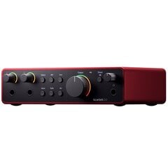 Аудио интерфейс Focusrite Scarlett 2i2 4th Gen цена и информация | Принадлежности для музыкальных инструментов | kaup24.ee