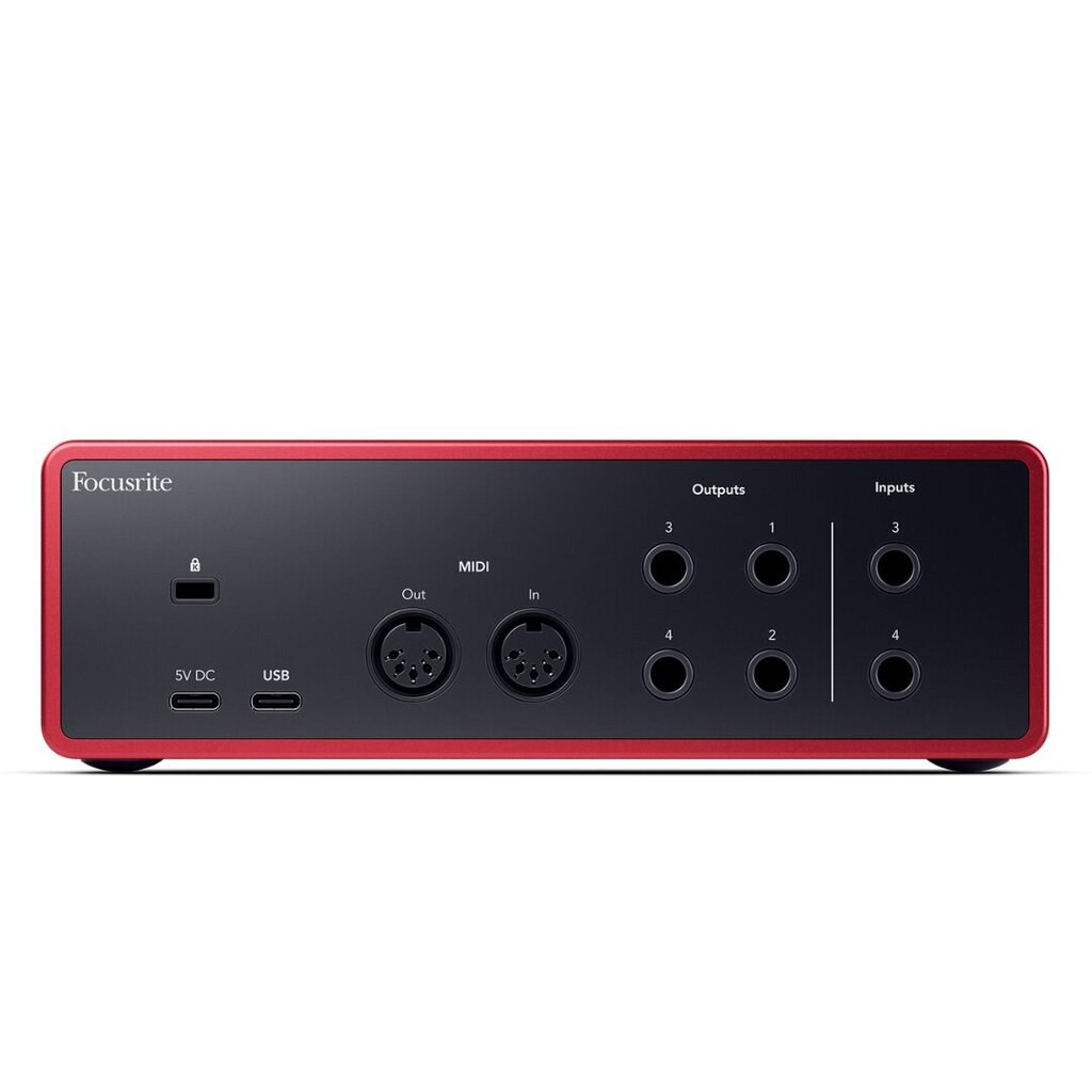 Focusrite Scarlett 4i4 4th Gen audio liides цена и информация | Muusikariistade tarvikud | kaup24.ee