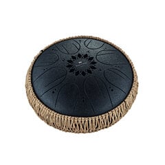 MEINL Sonic Energy MOSTD1BK Medium Octave steel tongue drum (B moll, Must) hind ja info | Löökpillid | kaup24.ee