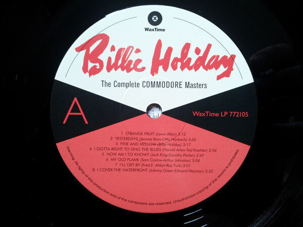 Billie Holiday - The Complete Commodore Masters, LP, vinüülplaat, 12" vinyl record hind ja info | Vinüülplaadid, CD, DVD | kaup24.ee