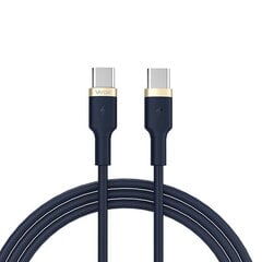 Кабель USB-C - USB-C FAST-CHARGE 3A 1m VA0062 Vayox цена и информация | Кабели и провода | kaup24.ee