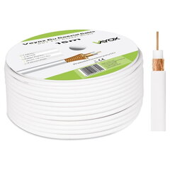 Koaksiaalkaabel 1.02 Cu + 32x0.12mm Cu CC1 Vayox 15m hind ja info | Kaablid ja juhtmed | kaup24.ee