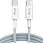 USB-C - USB-C 65W 3A 1m premium liinikaabel VA0105 Vayox цена и информация | Kaablid ja juhtmed | kaup24.ee