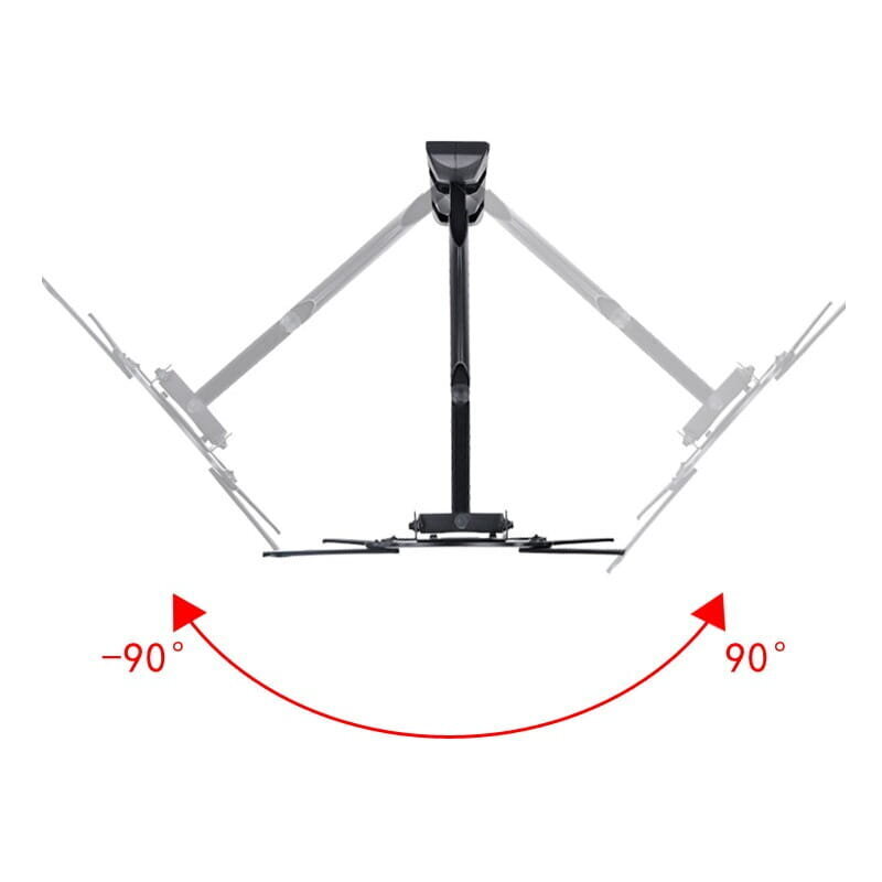 Pööratav teleri/monitori hoidik LED 32" - 55" VESA max 400x400 KG-1006 King Mount цена и информация | Teleri seinakinnitused ja hoidjad | kaup24.ee