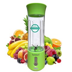 Blender BeWell Lime hind ja info | Saumikserid, hakkijad | kaup24.ee