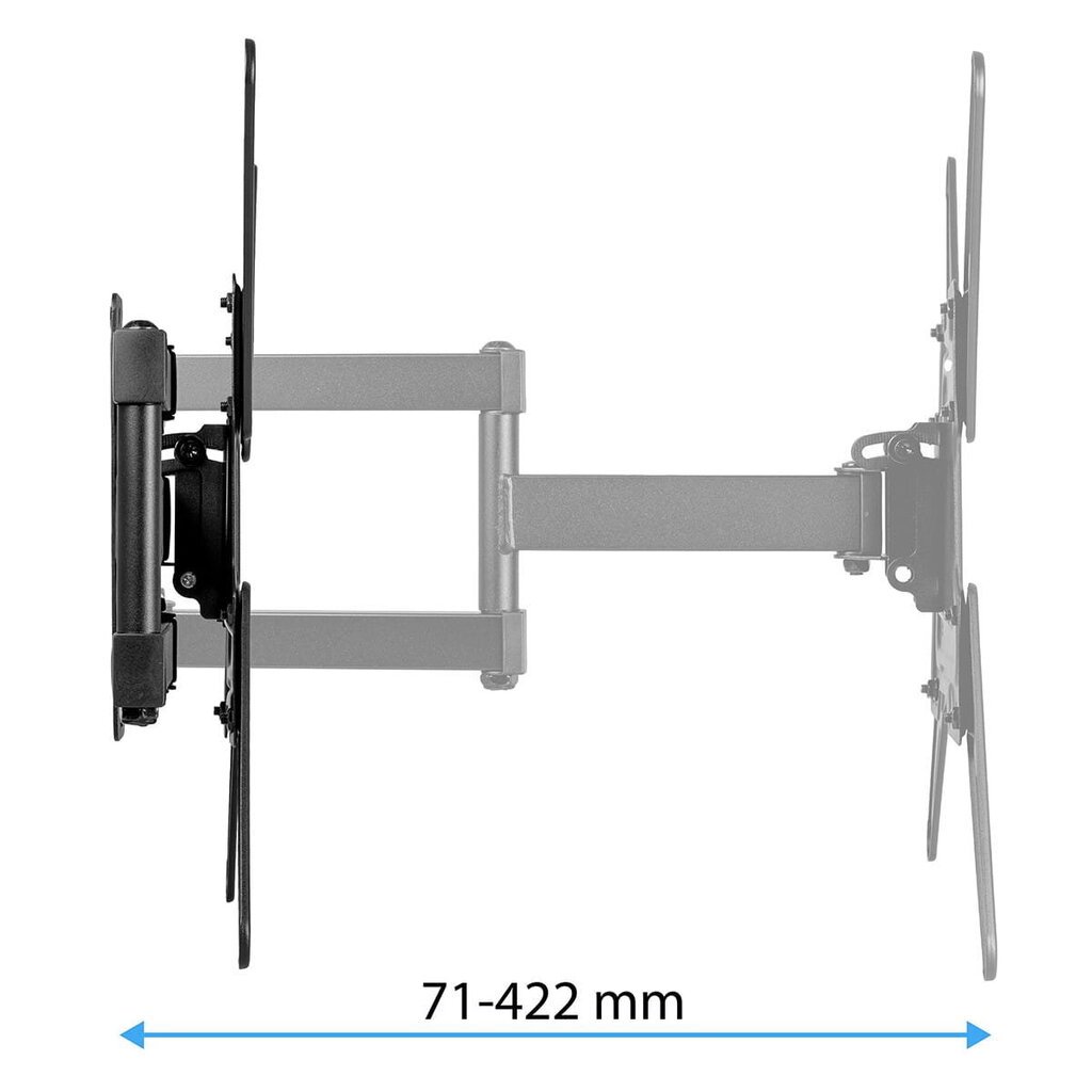 Telerihoidik 22-65" 400x400 KG-1032 Florida KING MOUNT цена и информация | Teleri seinakinnitused ja hoidjad | kaup24.ee