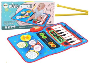 Muusikaline matt 2in1 Lean Toys hind ja info | Imikute mänguasjad | kaup24.ee
