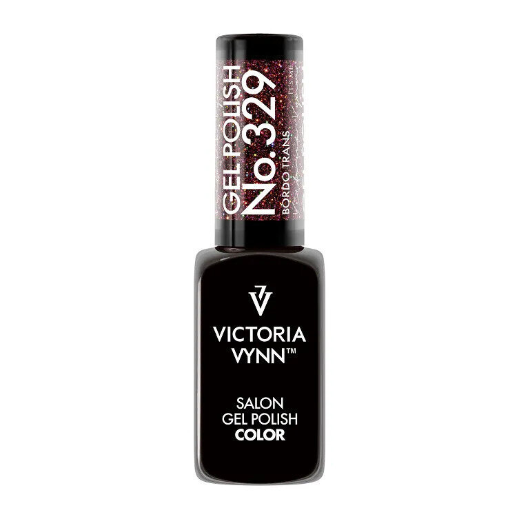 Hübriidküünelakk Victoria Vynn, 329 Bordeaux Trans, 8 ml hind ja info | Küünelakid, küünetugevdajad | kaup24.ee