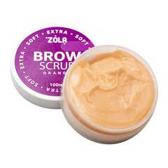 Zola Orange Fine Eyebrow Scrub, 100 ml hind ja info | Näopuhastusvahendid | kaup24.ee