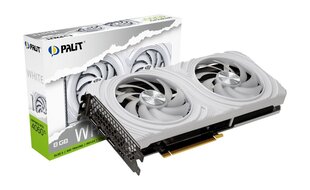 Palit GeForce RTX 4060 Ti White (NE6406T019P1-1048L) цена и информация | Видеокарты | kaup24.ee