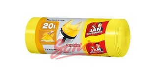 Sarantis Jan Never Scepts Scepts 20l Yellow 1op.-30pcs цена и информация | Мусорные мешки | kaup24.ee