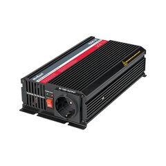 инвертор rebel 12v/230v 1000w цена и информация | Преобразователи, инверторы | kaup24.ee