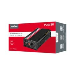 инвертор rebel 12v/230v 1000w цена и информация | Преобразователи, инверторы | kaup24.ee