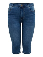 Naiste lühikesed püksid CARAUGUSTA Skinny Fit 15205944 Medium Blue Denim hind ja info | Naiste lühikesed püksid | kaup24.ee