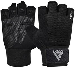 RDX W1H Gym Workout Gloves - Treeningkindad цена и информация | Перчатки для турника и фитнеса | kaup24.ee