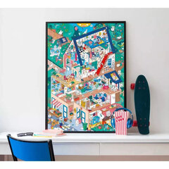 Great House kleebis plakat kodu 3+ OMY цена и информация | Картины, живопись | kaup24.ee