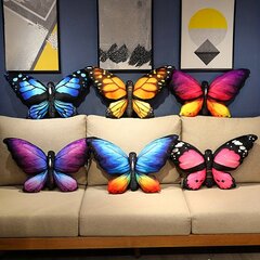 '1 tk Simulation Butterfly Pillow Home Diivani Tooli padi' hind ja info | Dekoratiivpadjad ja padjakatted | kaup24.ee