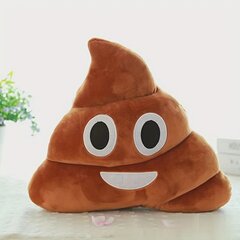 'Expression padi Naljakas koletispadi poo plush nukk' hind ja info | Dekoratiivpadjad ja padjakatted | kaup24.ee