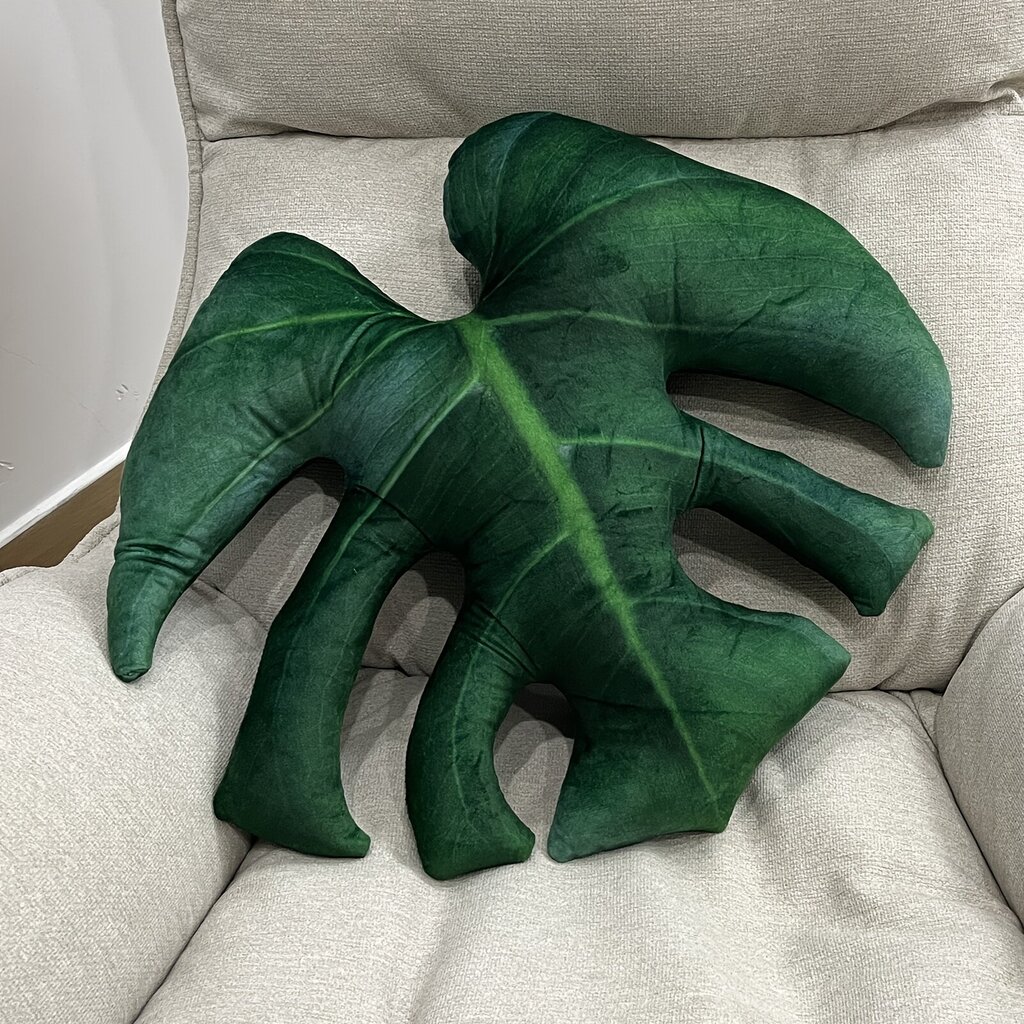 '6 Stiilis Leaf Plush 3D Lehtpadi 3D Kilpkonnakoorega Lehe Sügav Metsa Viskepadi Monstera Padi diivan Diivanile Elutoa Kodukaunistuse Kingitus Halloweeni Sisustus, Tänupühad, Jõulukingitus' hind ja info | Dekoratiivpadjad ja padjakatted | kaup24.ee