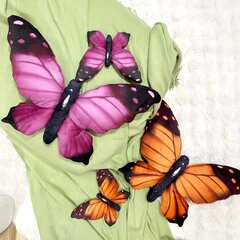 'Realistlik 3D Butterfly Plush padi – pehme polüestrist täidisega loomapadi lastele, sobib ideaalselt diivanile ja kodukaunistuseks, ideaalne kingitus jõuludeks, sõbrapäevaks, sünnipäevaks' hind ja info | Dekoratiivpadjad ja padjakatted | kaup24.ee