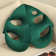 '5 Style Leaf Plush 3D Leaf padi 3D Accent Monstera Deliciosa Deep Forest viskepadi diivan Diivanile Elutoa Kodukaunistuse Kingitus Taimehuvilistele Halloweeni kujundus Aitäh, jõulukink' hind ja info | Dekoratiivpadjad ja padjakatted | kaup24.ee