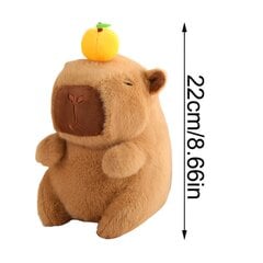 'Armas Capybara Plush Nukk Pehme Capybara Plush Nukk Kawaii Capybara Kallistatav Capybara Nukk Kapybara Padi Kodukaunistus Sünnipäeva jõulukingitused Mänguasjad' hind ja info | Pehmed mänguasjad | kaup24.ee