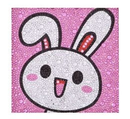 Teemant mosaiik "Bunny" 15 x 15 cm hind ja info | Teemantmaalid, teemanttikandid | kaup24.ee