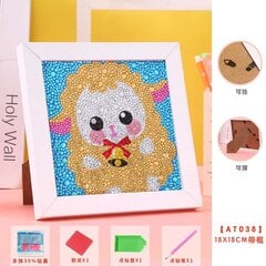 Teemant mosaiik "Sheep" 15 x 15 cm hind ja info | Teemantmaalid, teemanttikandid | kaup24.ee